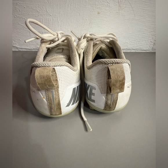 Nike Alpha Huarache 8Pro LAX Lacrosse Cleats White Youth size 5 - Picture 5 of 7